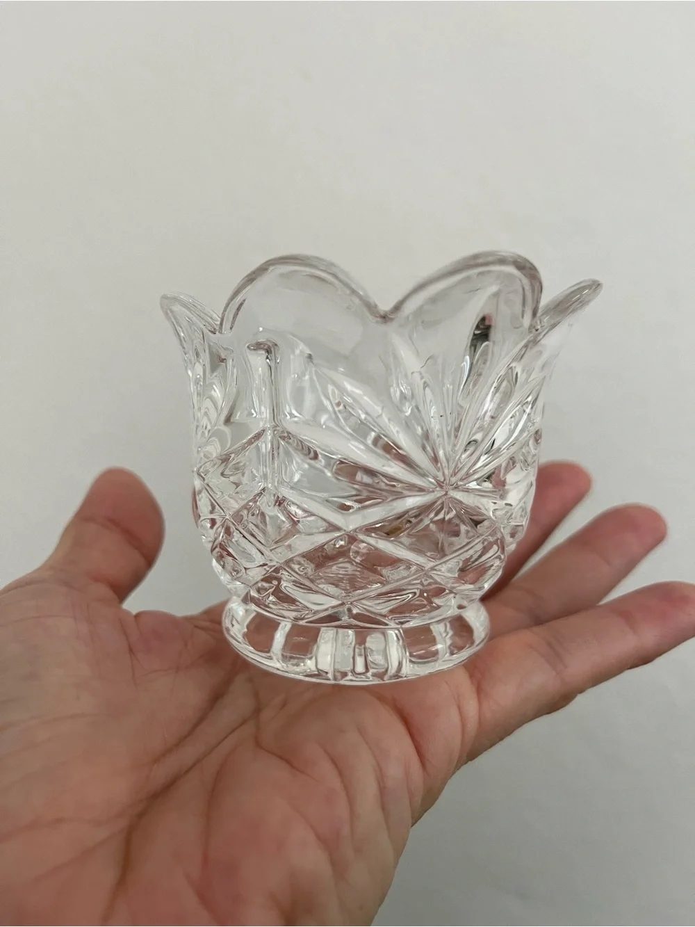 Shannon Lead Crystal Ireland Footed Sugar Bowl, Beautiful, EUC